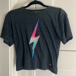 Aviator Nation cropped tee